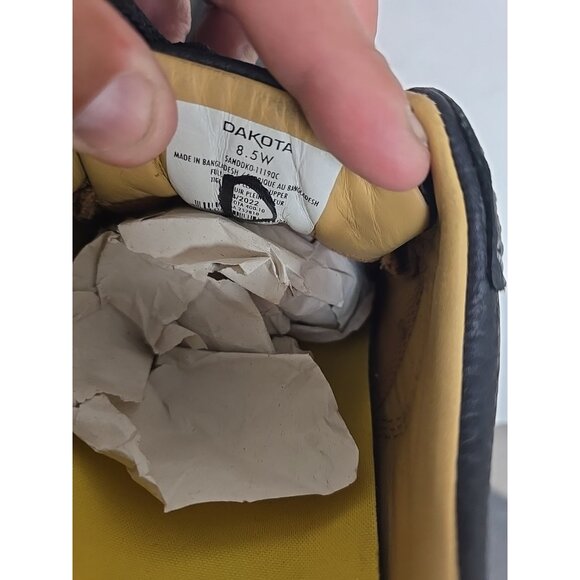 DAKOTA Men's Aluminum Toe Composite Plate Oxford Safety Shoes 1119QC Black 8.5W - Picture 4 of 8